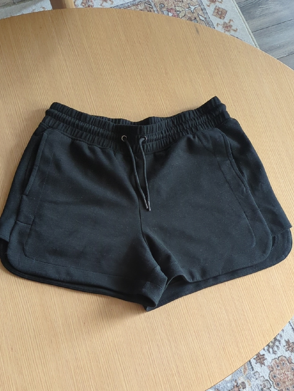 Yogalicious Black Athletic Drawstring Shorts